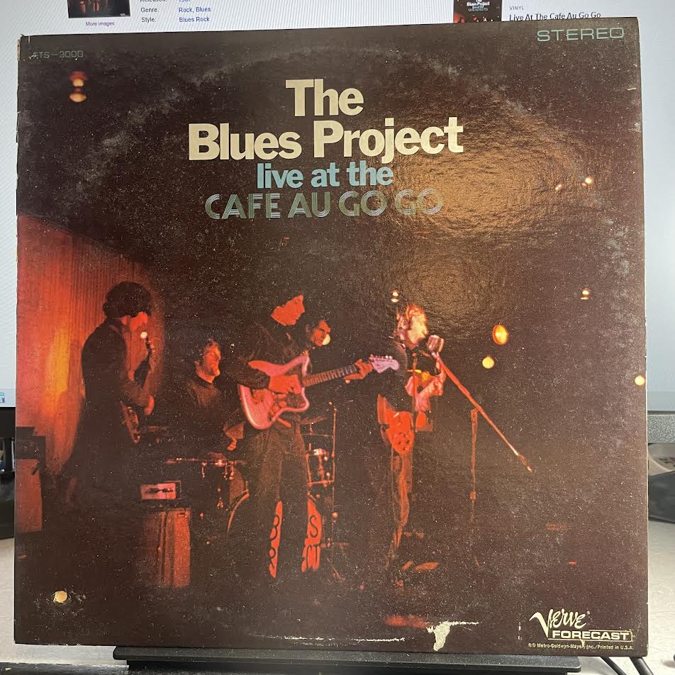 The Blues Project - Live At The Cafe Au Go Go (VINYL) | Near Mint (NM) Very Good Plus (VG+) - BLUES / USED *NEAR MINT*