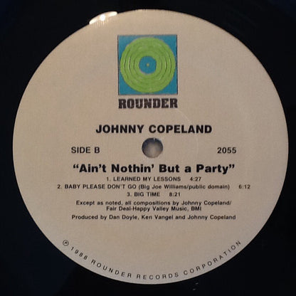 Johnny Copeland - Ain't Nothin' But A Party | Near Mint (NM) Near Mint (NM) - BLUES / USED *NEAR MINT*