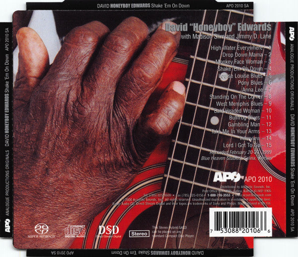David Honeyboy Edwards - Shake 'Em On Down (SACD) | USED - BLUES / USED *NEAR MINT*