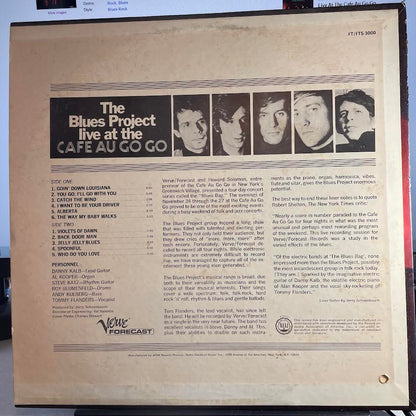 The Blues Project - Live At The Cafe Au Go Go (VINYL) | Near Mint (NM) Very Good Plus (VG+) - BLUES / USED *NEAR MINT*