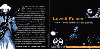 Lowell Fulson - Think Twice Before You Speak (SACD) | USED - BLUES / USED *NEAR MINT*
