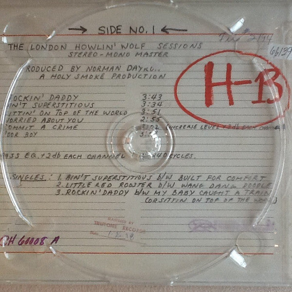 Howlin' Wolf - The London Howlin' Wolf Sessions (2xCD) | USED - BLUES / USED *NEAR MINT*