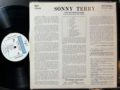 Sonny Terry - Sonny Terry And His Mouth-Harp (VINYL) | Very Good Plus (VG+) Very Good Plus Plus (VG++) - BLUES / USED *VERY GOOD+*