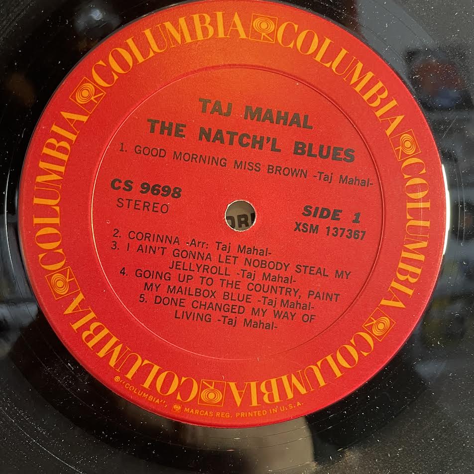 The Natch'l Blues (VINYL) | Very Good Plus (VG+) Very Good Plus (VG+) - BLUES / USED *VERY GOOD+*