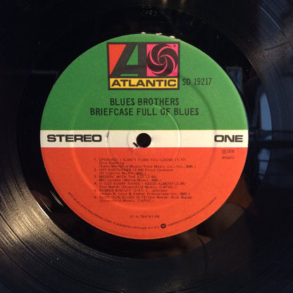 Briefcase Full Of Blues (VINYL) | Very Good Plus Plus (VG++) Excellent (EX) - BLUES / USED *VERY GOOD++*