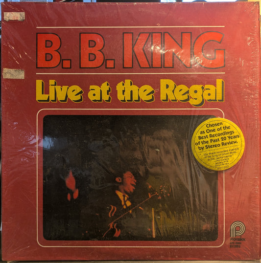 Live At The Regal (VINYL) | Very Good Plus (VG+) Near Mint (NM) - BLUES / USED *VERY GOOD++*