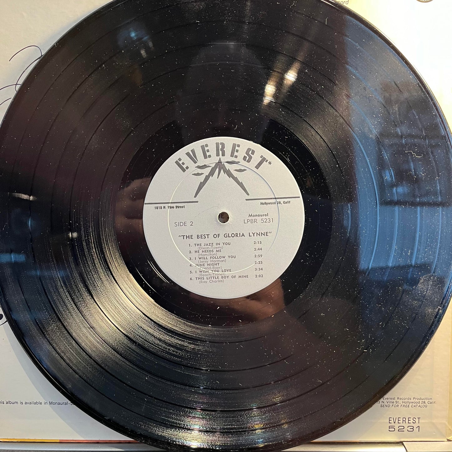The Best Of Gloria Lynne | Very Good Plus (VG+) Excellent (EX)