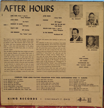Various - After Hours *MONO* | Very Good (VG) Good Plus (G+) - BLUES / USED *VERY GOOD*