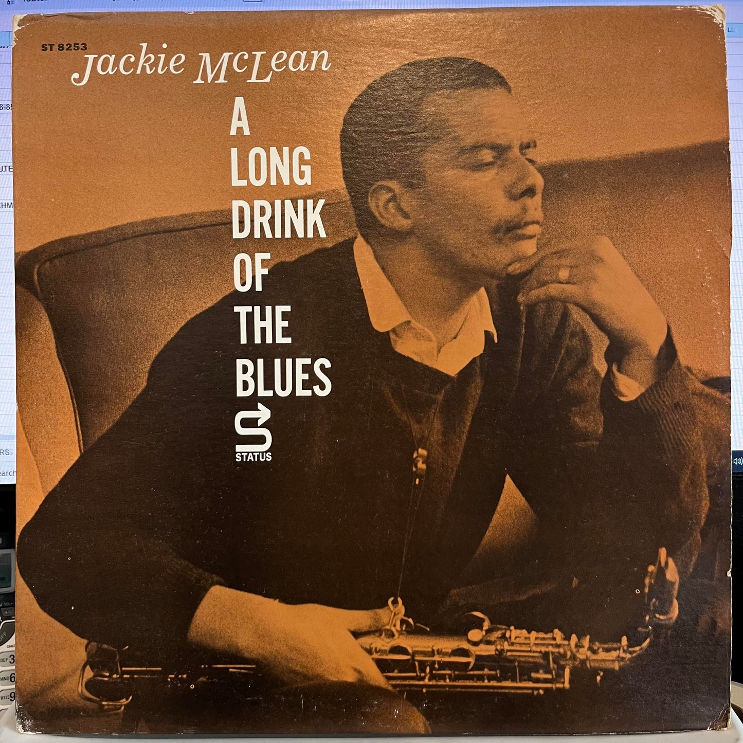 Jackie McLean - A Long Drink Of The Blues | Very Good (VG) Very Good Plus (VG+) - BLUES / USED *VERY GOOD*