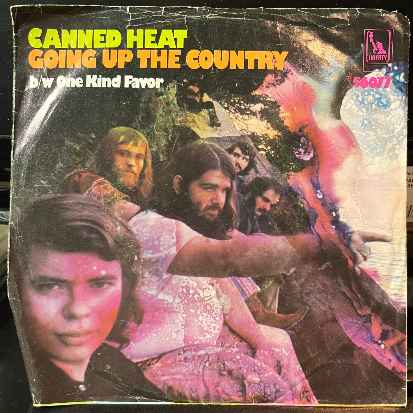 Canned Heat - Going Up The Country (VINYL 7") | Excellent (EX) Very Good Plus (VG+) - BLUES / USED *EXCELLENT*