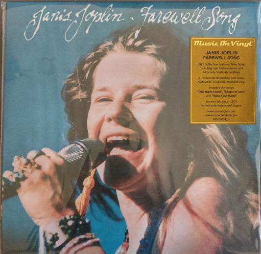 Janis Joplin Farewell Song LP Mint (M) Mint (M)