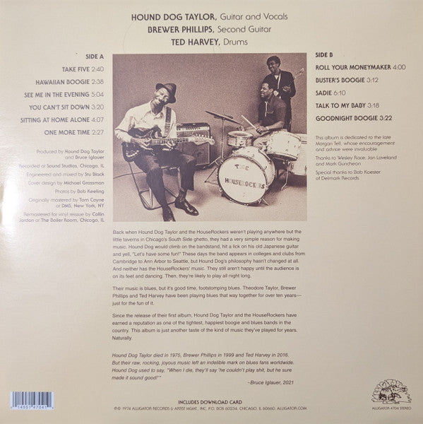Hound Dog Taylor & The House Rockers - Natural Boogie | Mint (M) Mint (M) - BLUES