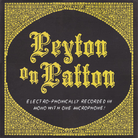 The Reverend Peyton's Big Damn Band Peyton On Patton LP Mint (M) Near Mint (NM or M-)