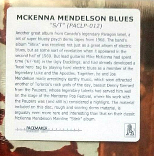 McKenna Mendelson Blues | Mint (M) Mint (M) - BLUES *SEALED*