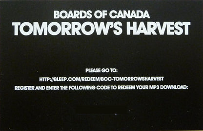 Boards Of Canada - Tomorrow's Harvest (2x VINYL) | Mint (M) Mint (M) - DOWNTEMPO *SEALED*