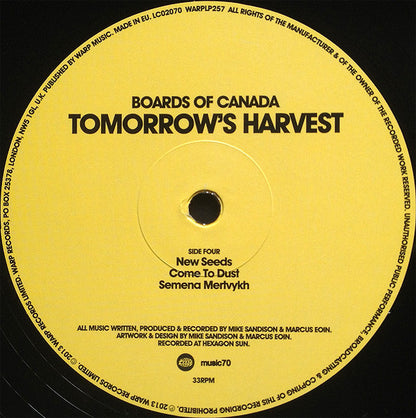 Boards Of Canada - Tomorrow's Harvest (2x VINYL) | Mint (M) Mint (M) - DOWNTEMPO *SEALED*