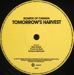 Boards Of Canada Tomorrow's Harvest Warp Records, Music70 2xLP, Album Mint (M) Mint (M)