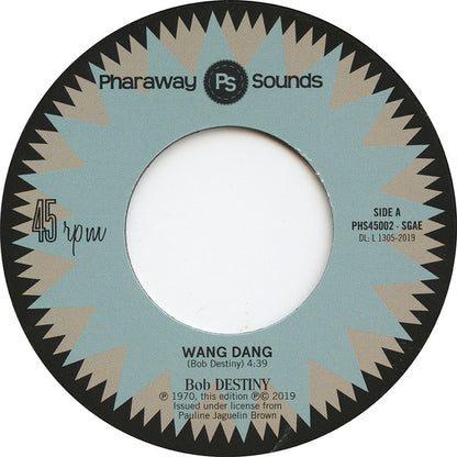 Bob Destiny - Wang Dang / Manha (Troubles) *7"* | Mint (M) Mint (M) - FUNK *SEALED*