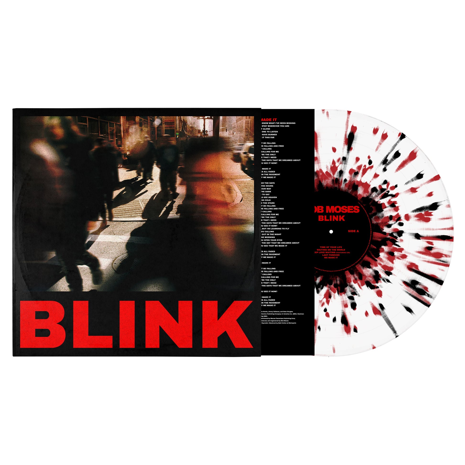 Blink (Indie Exclusive) (Clear With Red + Black Splatter Vinyl) |