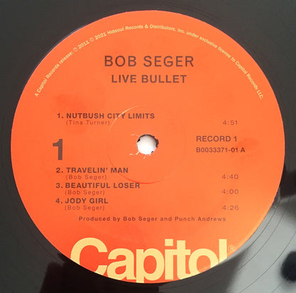 Bob Seger And The Silver Bullet Band Live Bullet Capitol Records, UMe, Hideout Records (4) 2xLP, Album, RE, RM, Gat Mint (M) Mint (M)