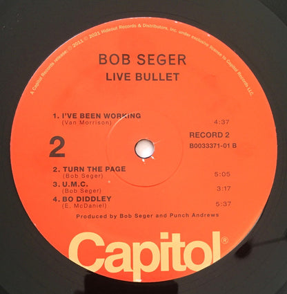 Bob Seger And The Silver Bullet Band Live Bullet Capitol Records, UMe, Hideout Records (4) 2xLP, Album, RE, RM, Gat Mint (M) Mint (M)