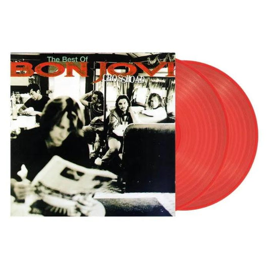 Cross Road: The Best Of Bon Jovi (2LP Ltd Red Vinyl) | Mint (M) Mint (M) - ROCK *COLOR*