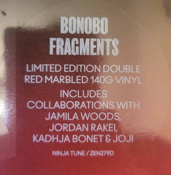 Bonobo Fragments Ninja Tune 2xLP, Album, Ltd, Red Mint (M) Mint (M)