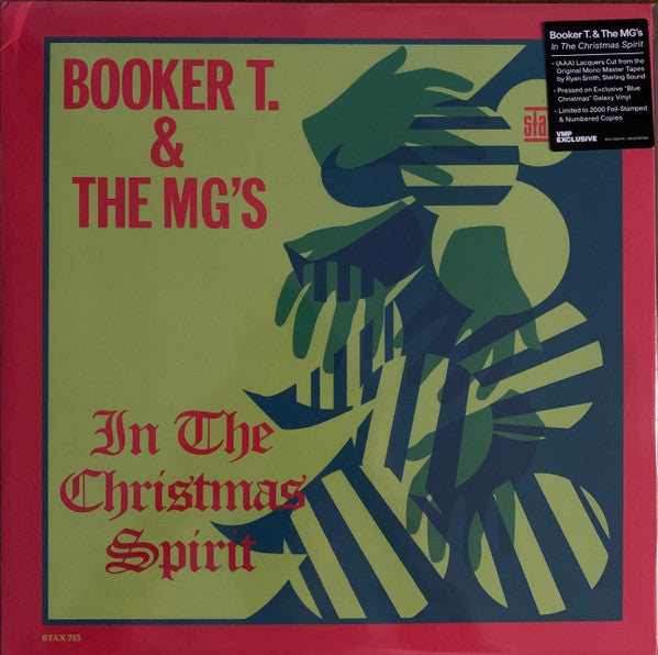 Booker T & The MG's In The Christmas Spirit Stax, Vinyl Me, Please LP, Album, Mono, Club, Ltd, Num, RE, Blu Mint (M) Mint (M)