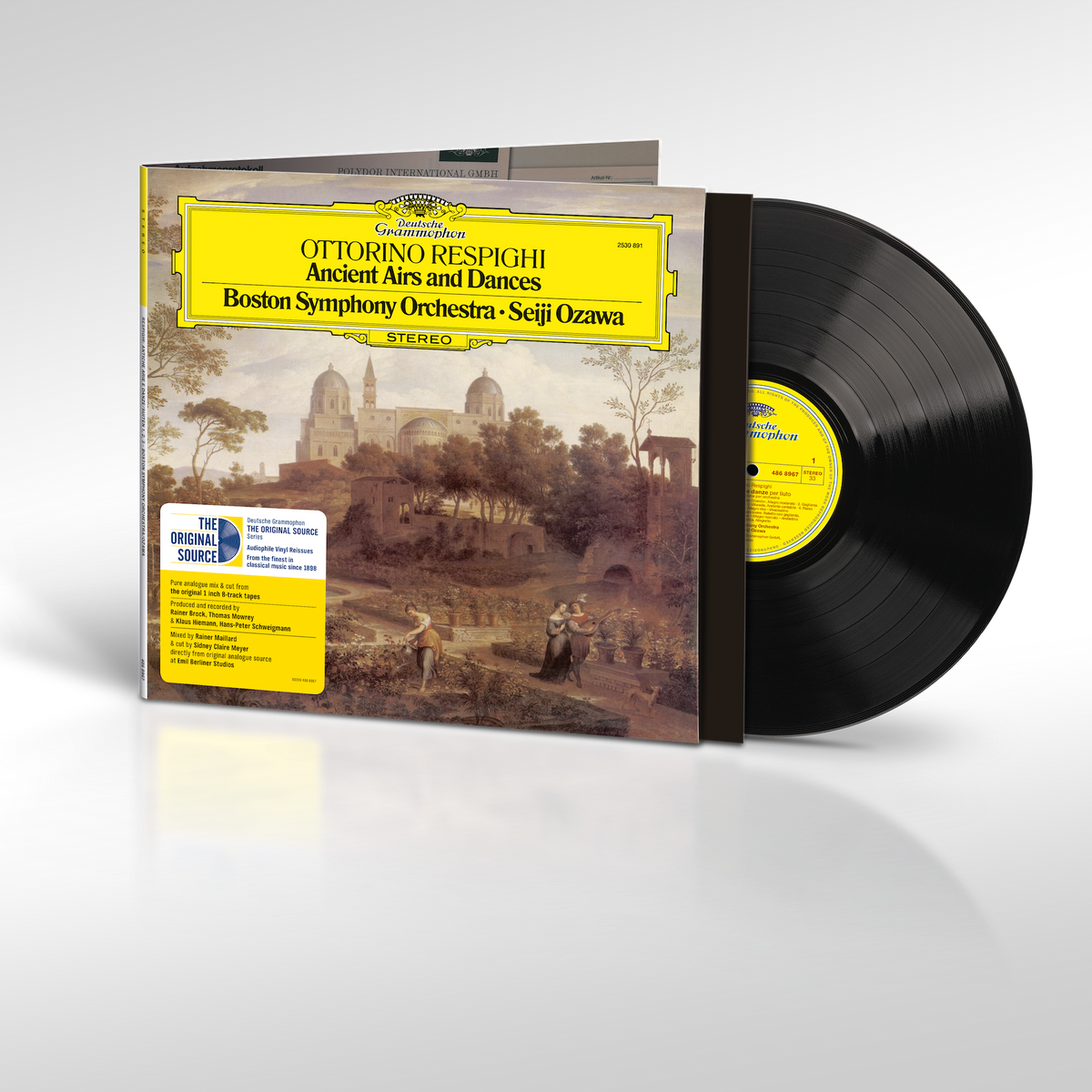 Boston Symphony Orchestra/Seiji Ozawa - Respighi: Ancient Airs and Dances (The Original Source Series) (180G) [LP] |