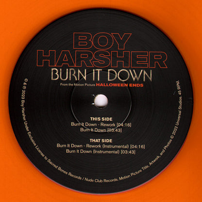 Burn It Down | Mint (M) Mint (M) - SYNTH-POP *COLOR*