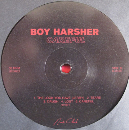 Boy Harsher Careful Nude Club Records LP, Album Near Mint (NM or M-) Mint (M)