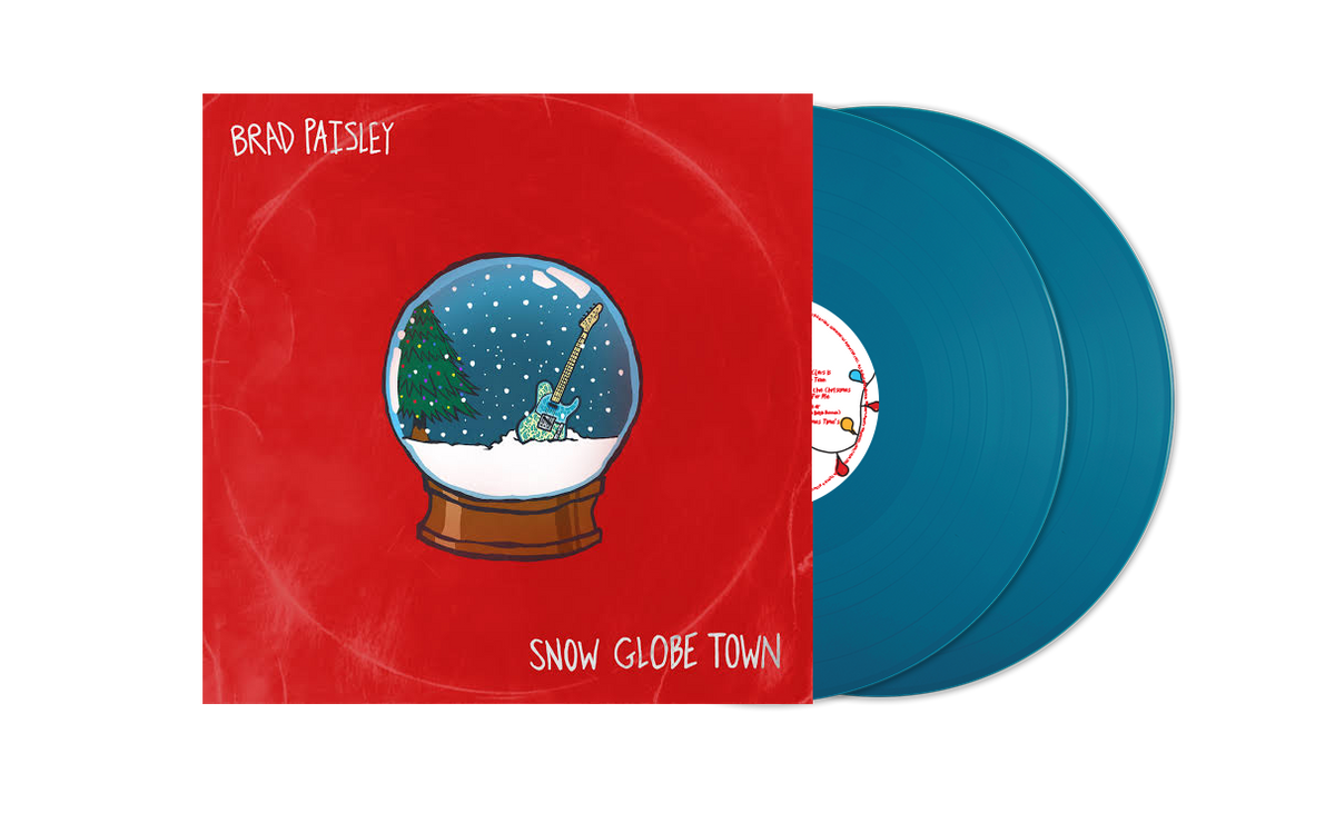Brad Paisley - Snow Globe Town [Aqua Vinyl] [2LP] |
