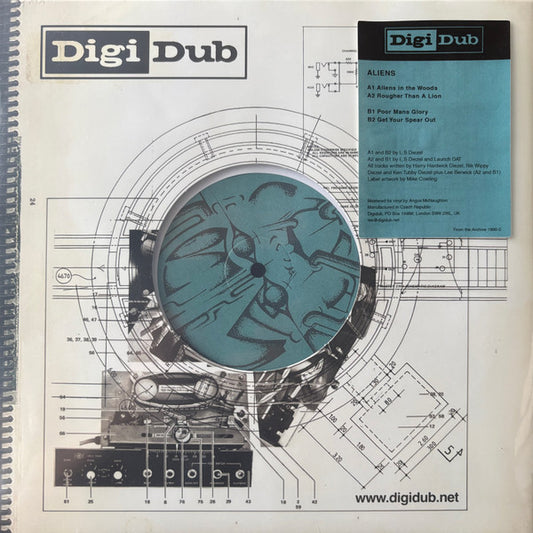 LS Diezel - Aliens (VINYL 10" Digi Dub DD-017) | NEW - BREAKS/DUB *NEW*
