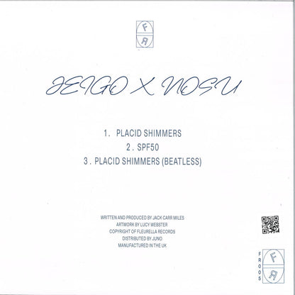 Jeigo - Nosu (VINYL 12" Fleurella) | NEW - BREAKS/GARAGE *NEW*