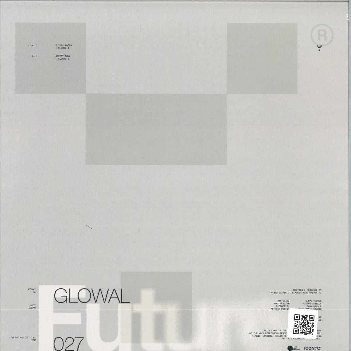 Glowal - Future Faces (VINYL 12" ICONYC) | NEW Mint (M) Mint (M) - BREAKS *NEW*