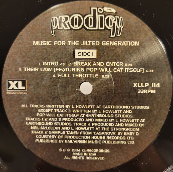Music For The Jilted Generation | Mint (M) Mint (M) - BREAKS *NEW*