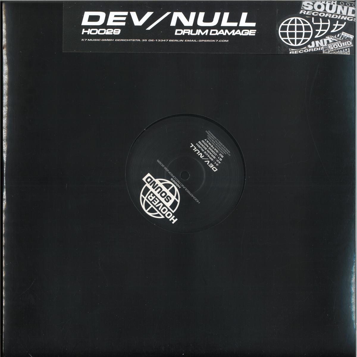 Dev/Null - Drum Damage (VINYL 12" Hooversound) | NEW - BREAKS *NEW*