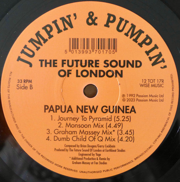 The Future Sound Of London Papua New Guinea 12" Mint (M) Mint (M)