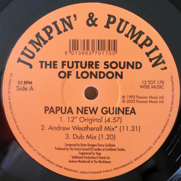 The Future Sound Of London Papua New Guinea 12" Mint (M) Mint (M)