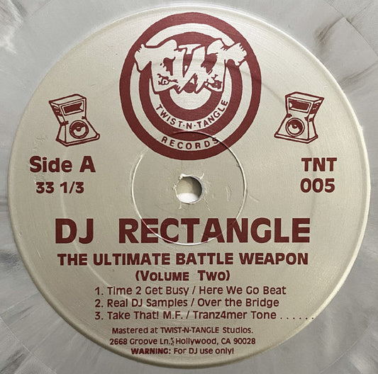 DJ Rectangle The Ultimate Battle Weapon (Volume Two) 12" Very Good (VG) Generic