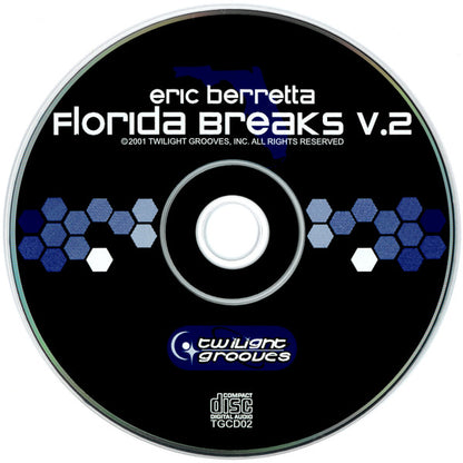 Eric Berretta - Florida Breaks V.2 (CD TWILIGHT GROOVES TGCD02 2001) | USED Excellent+ (EX+) Excellent (EX) - BREAKS / USED *EXCELLENT+*