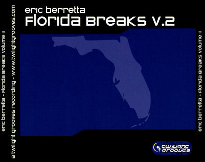 Eric Berretta - Florida Breaks V.2 (CD TWILIGHT GROOVES TGCD02 2001) | USED Excellent+ (EX+) Excellent (EX) - BREAKS / USED *EXCELLENT+*