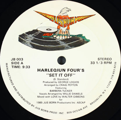 Harlequin Four's - Set It Off | Excellent (EX) Generic - BREAKS / USED *EXCELLENT*