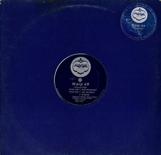 Warp 69 - Natural High (VINYL 12" FLAGBEARER FLAG 104 NOV 7, 1994) | USED Excellent (EX) Generic - BREAKS / USED *EXCELLENT*