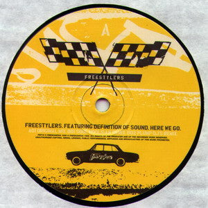 Freestylers - Here We Go (VINYL 12" FRESKANOVA FNT19 1999) | Excellent (EX) Excellent+ (EX+) - BREAKS / USED *EXCELLENT*