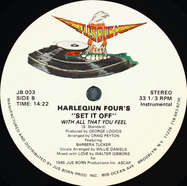 Harlequin Four's - Set It Off | Excellent (EX) Generic - BREAKS / USED *EXCELLENT*
