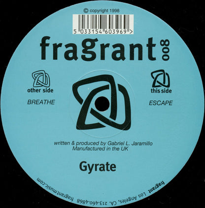 Gyrate - Breathe / Escape | Good Plus (G+) Very Good (VG) - BREAKS / USED *GOOD++*