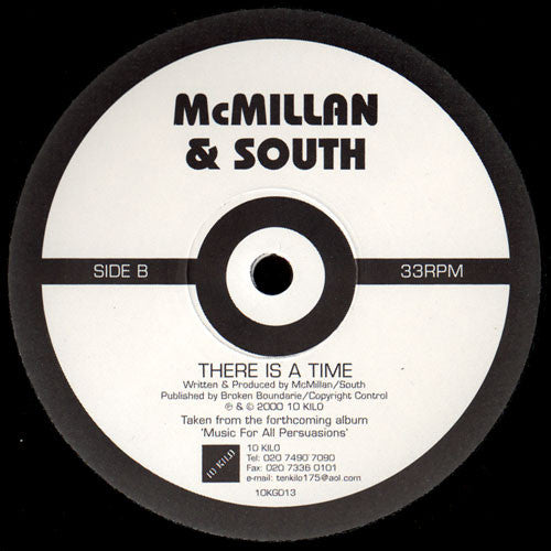 McMillan & South - Riturial Celebration (VINYL 12" 10 KILO 10KG013 2000) | USED Near Mint- (NM-) Generic - BREAKS / USED *NEAR MINT-*