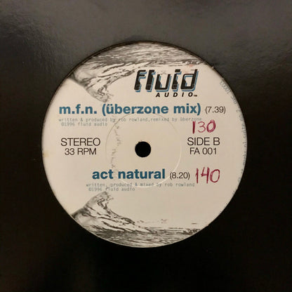 M.F.N. (12" VINYL) | Near Mint (NM) Excellent (EX) - BREAKS / USED *NEAR MINT*