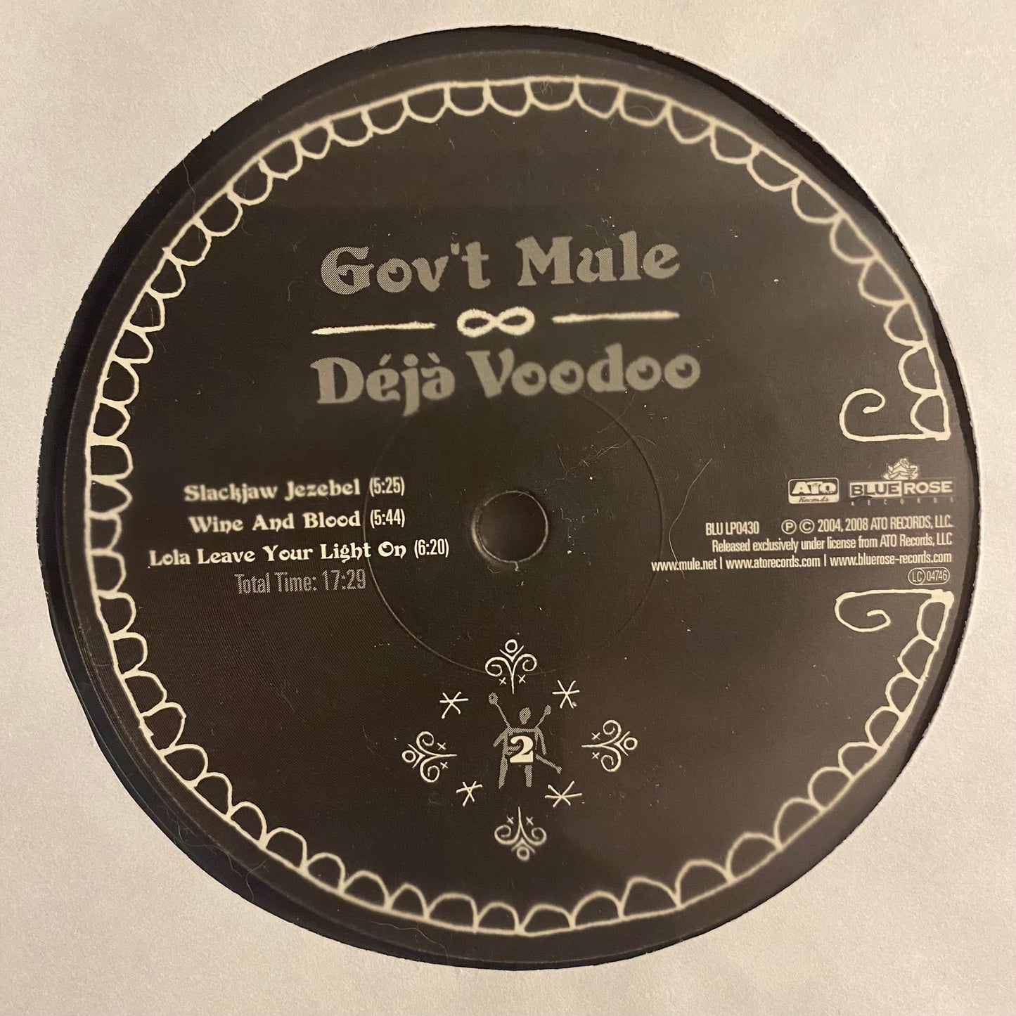 Gov't Mule - Déjà Voodoo | Near Mint (NM) Excellent (EX) - BLUES / USED *NEAR MINT*
